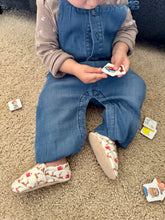 Load image into Gallery viewer, Reindeer Ride - Organic Cotton Baby Shoes