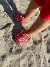 Load image into Gallery viewer, Holly Berry - Organic Cotton Baby Shoes