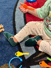 Load image into Gallery viewer, Dark Matcha - Organic Cotton Baby Shoes