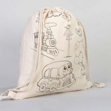 Load image into Gallery viewer, Vehicles Drawstring Bag