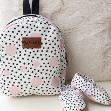 Load image into Gallery viewer, Polka Dot Set – Baby Shoe & Bag Combo