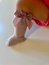 Load image into Gallery viewer, Classic Bow Knee-High Socks
