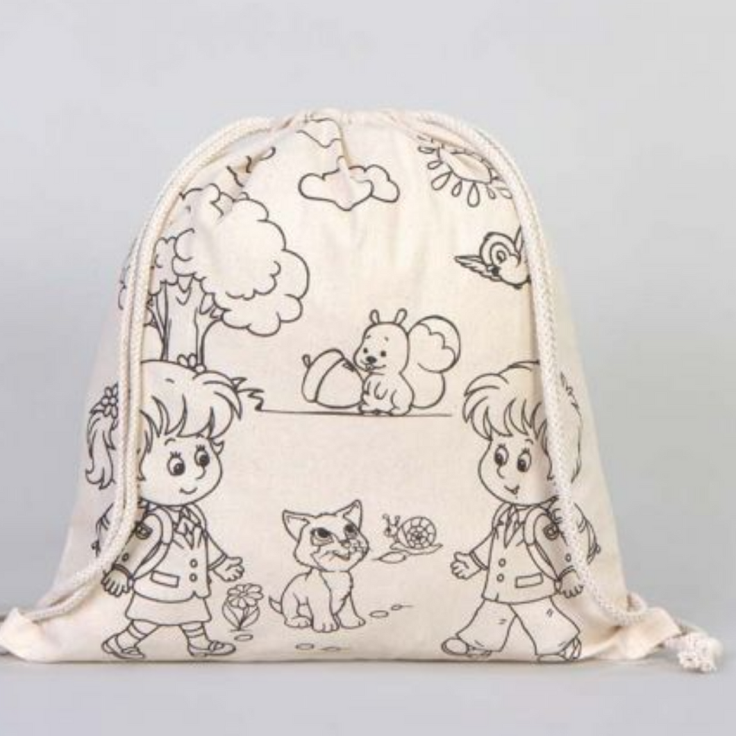 Garden Drawstring Bag